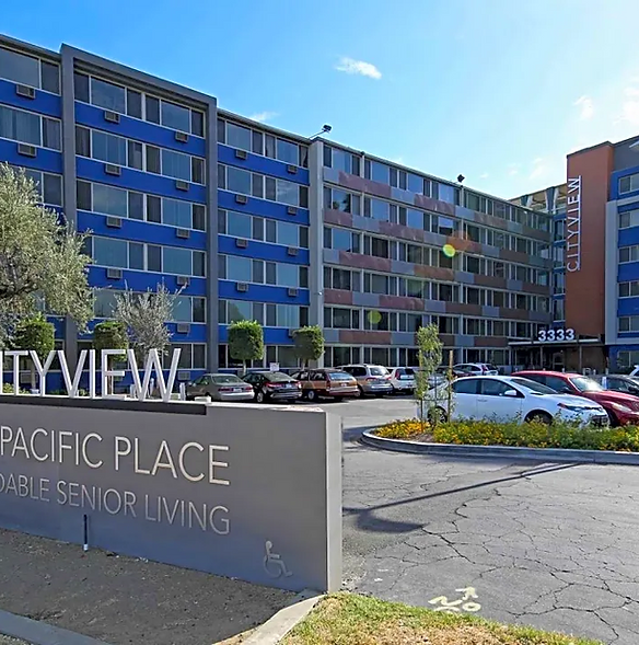 City View apartment homes in Long Beach, CA - 296 units of affordable housing for low income senior citizens aged 62 and older