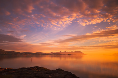 Harstad before dawn