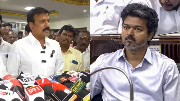 "தமிழகத்தை தாண்டினால் விஜய் யாருன்னே தெரியாது.." முதல்வரை சரமாரியாக விளாசிய எல்.கே.சுதீஷ்
