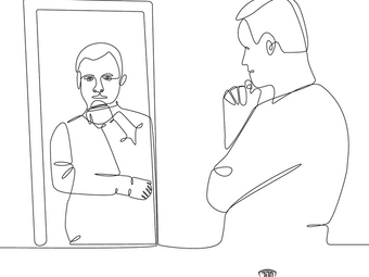 ...into the "looking glass"