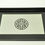 Thumbnail: Wooden Lacquer Rectangular Tray Handmade Handcrafted Silver White Black