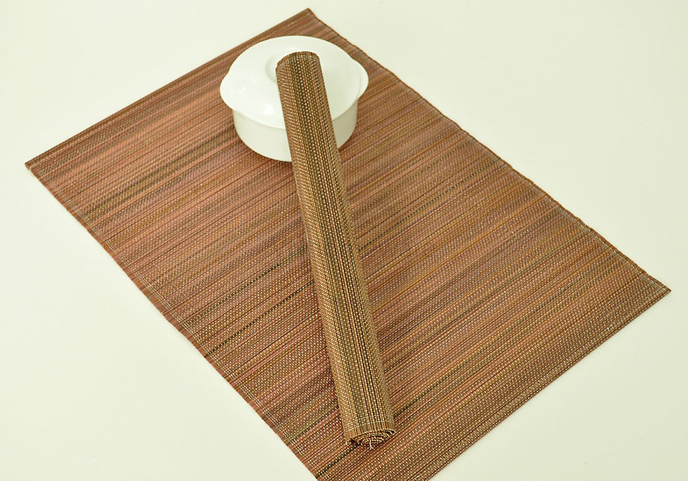 Thumbnail: bamboo placemat wooden table mat