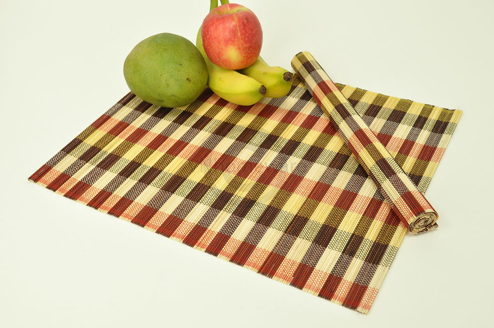 bamboo placemat wooden table mat