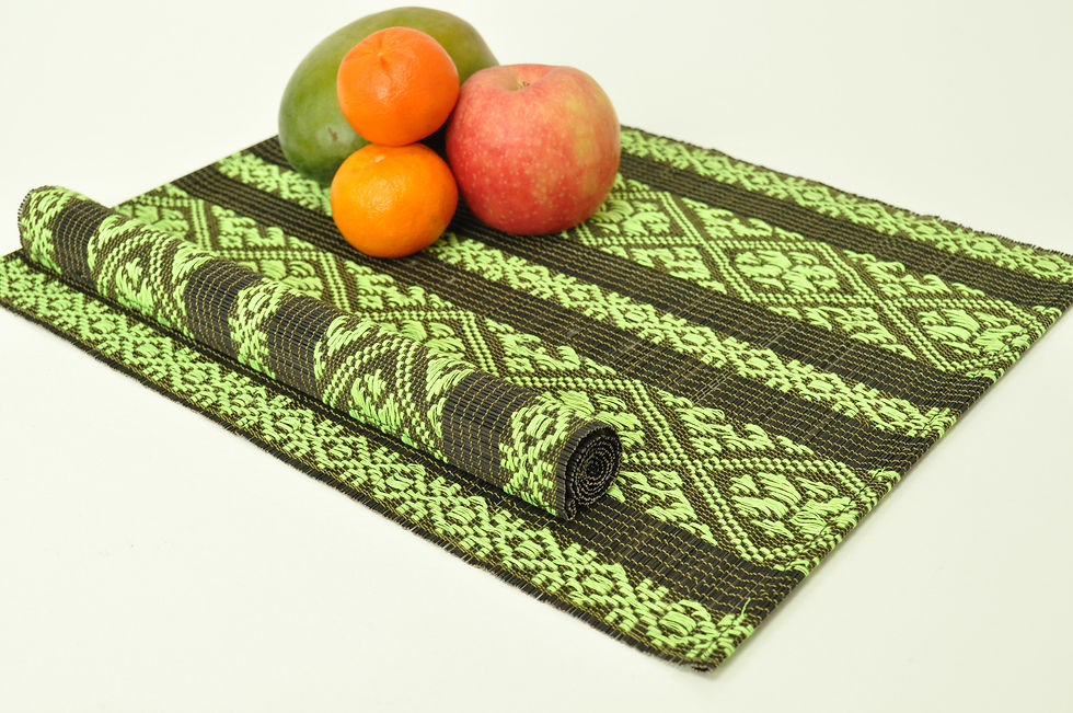 bamboo placemat wooden table mat