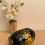 Thumbnail: Handmade wooden lacquer pen pot dry flower vase hand painted Orange, Green,Red,Blue,Yellow,Purple,Black