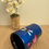 Thumbnail: Handmade wooden lacquer pen pot dry flower vase hand painted Orange, Green,Red,Blue,Yellow,Purple,Black