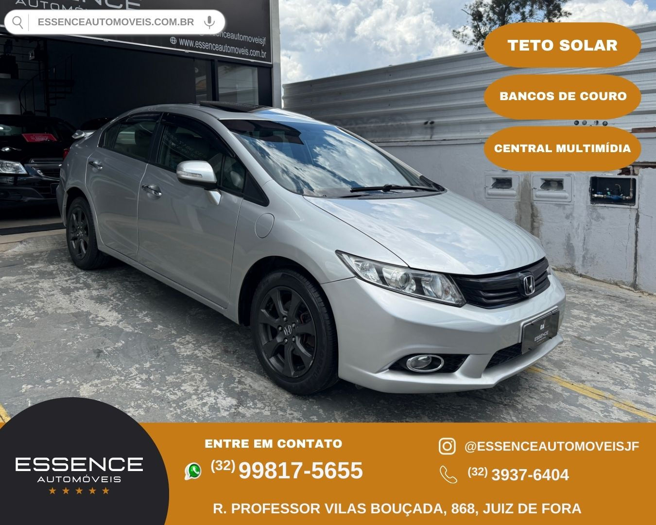 HONDA SEDAN EXS 1.8/1.8 FLEX 16V AUT. 4P - 2012/2013