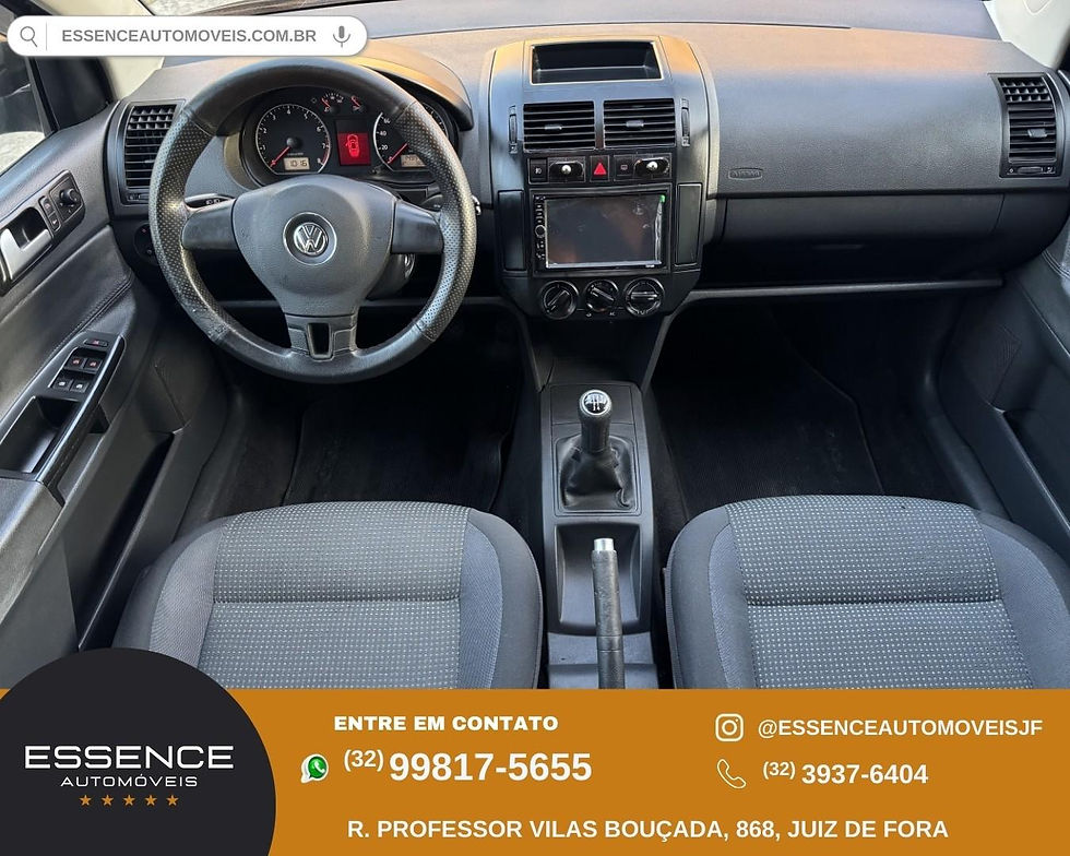Miniatura: Volkswagen Polo 1.6 Mi/S.Ouro 1.6 Mi Tot.Flex 8V 5p 2012/2013 - Preta