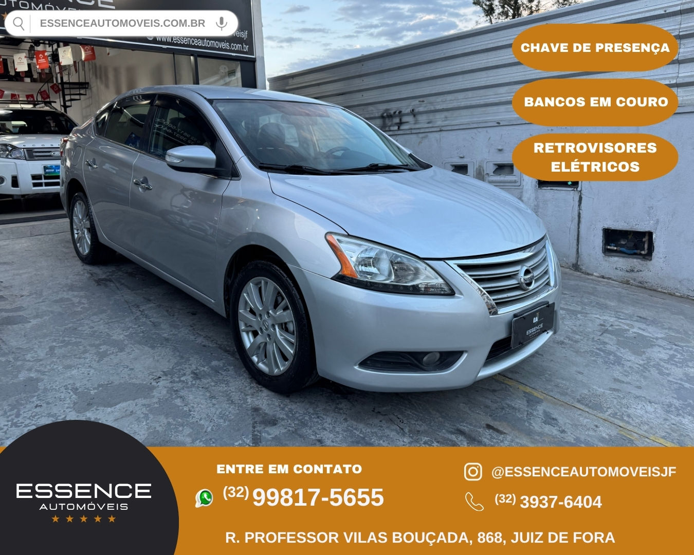 Nissan Sentra SL 2.0 FlexStart 16V Aut. 2015