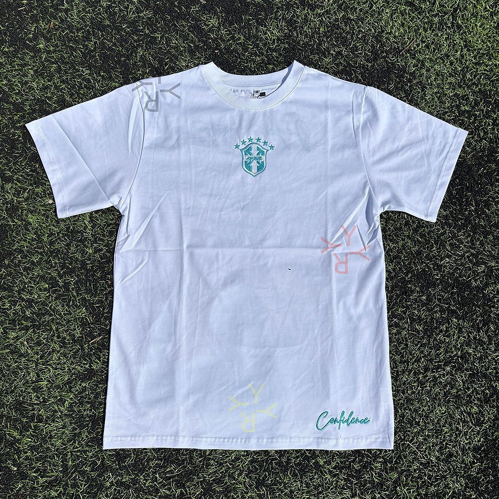 Thumbnail: Embroidered Drawstring Shorts and T-Shirt Set