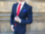 Thumbnail: Blue polka dots - 100% Silk