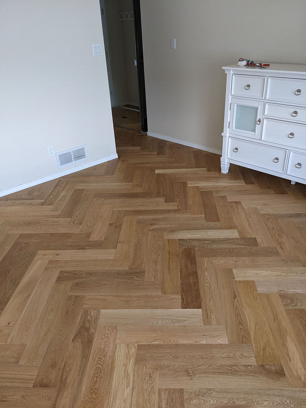 Fishbone Style Hardwood