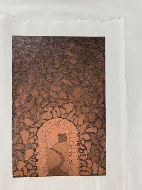 There's a Crack in the Wall plate