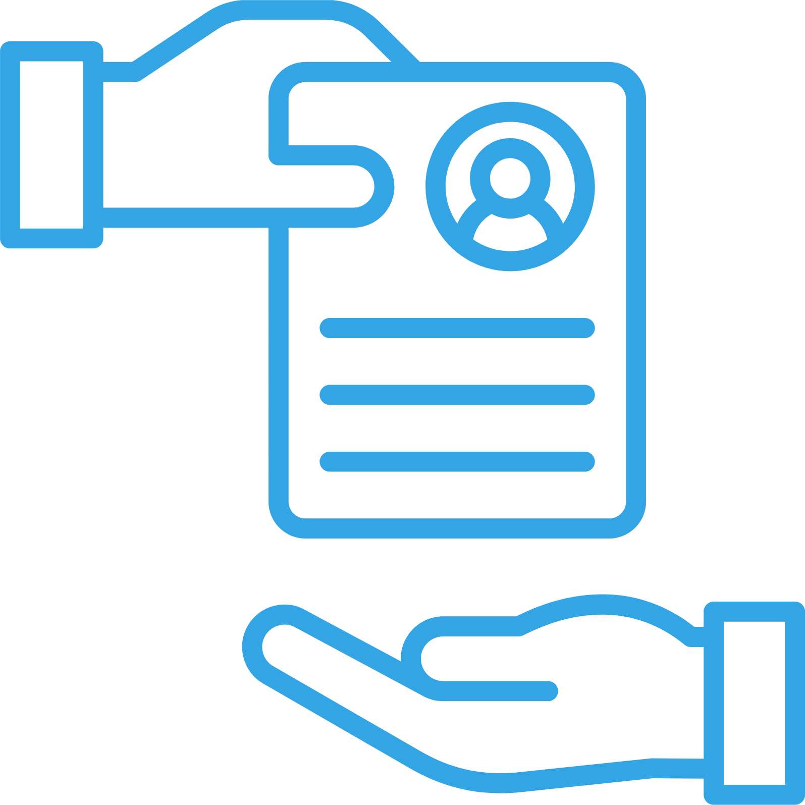 Returning a form icon.