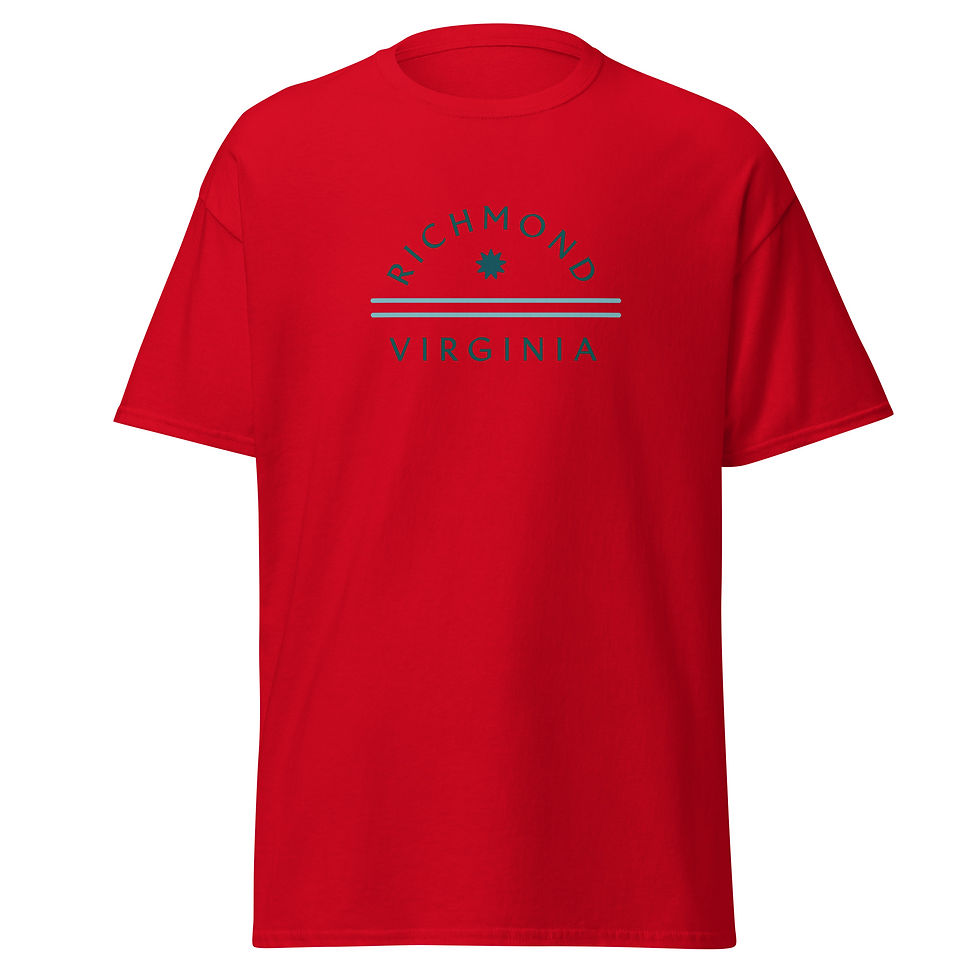 Thumbnail: Cary Street Teal | Carytown Richmond Virginia VA Tshirt