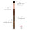 Thumbnail: #123 PREMIUM LARGE EYESHADOW BRUSH - 12PCS
