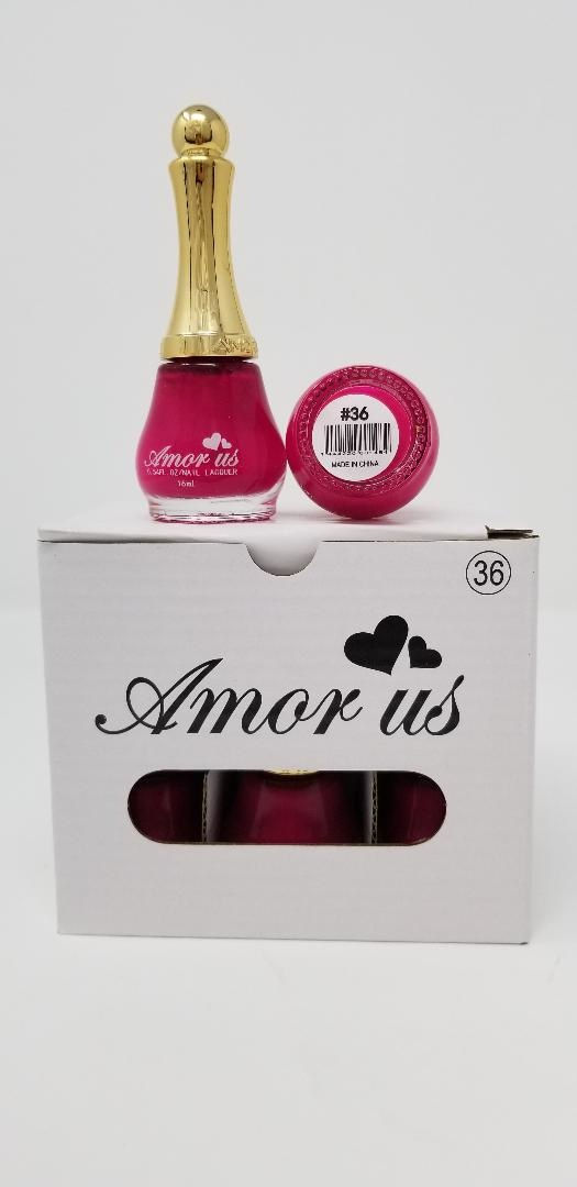 #036 Pinkish Red -6PCS