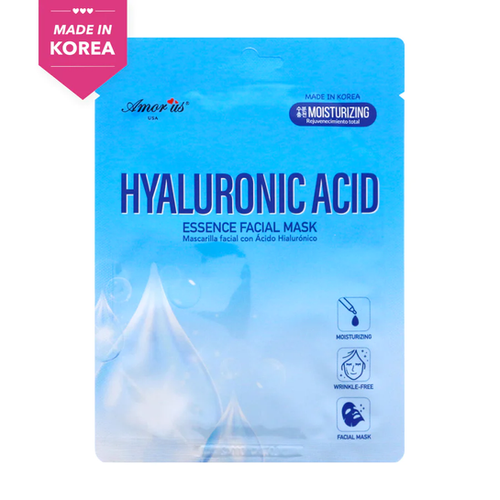 HYALURONIC ACID MOISTURIZING ESSENCE FACIAL MASK (DISPLAY)24PCS