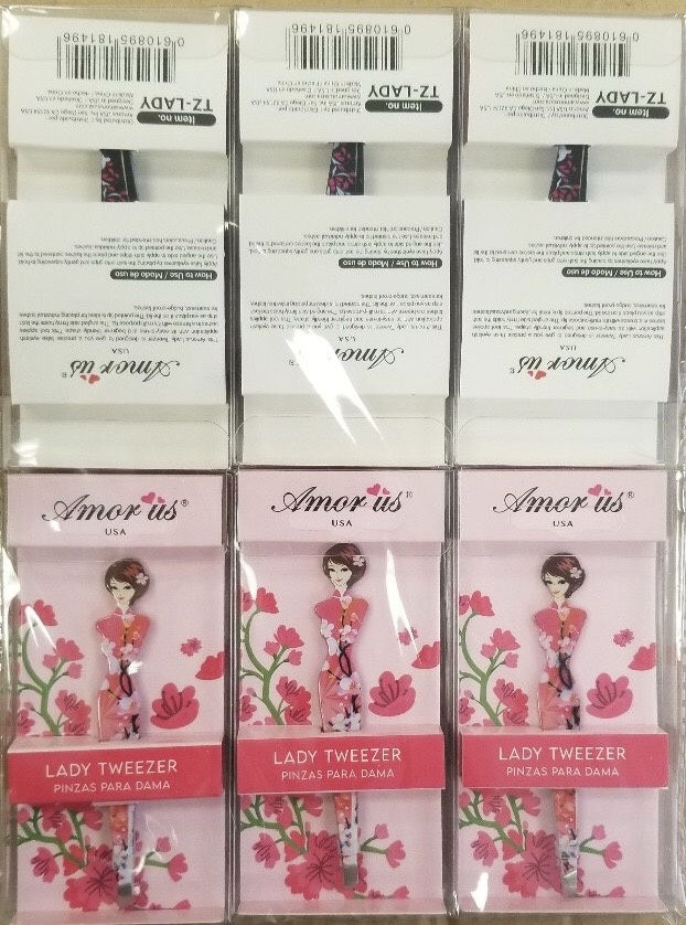 Thumbnail: SEXY LADY TWEEZERS - INDIVIDUALLY PACKED-12PCS