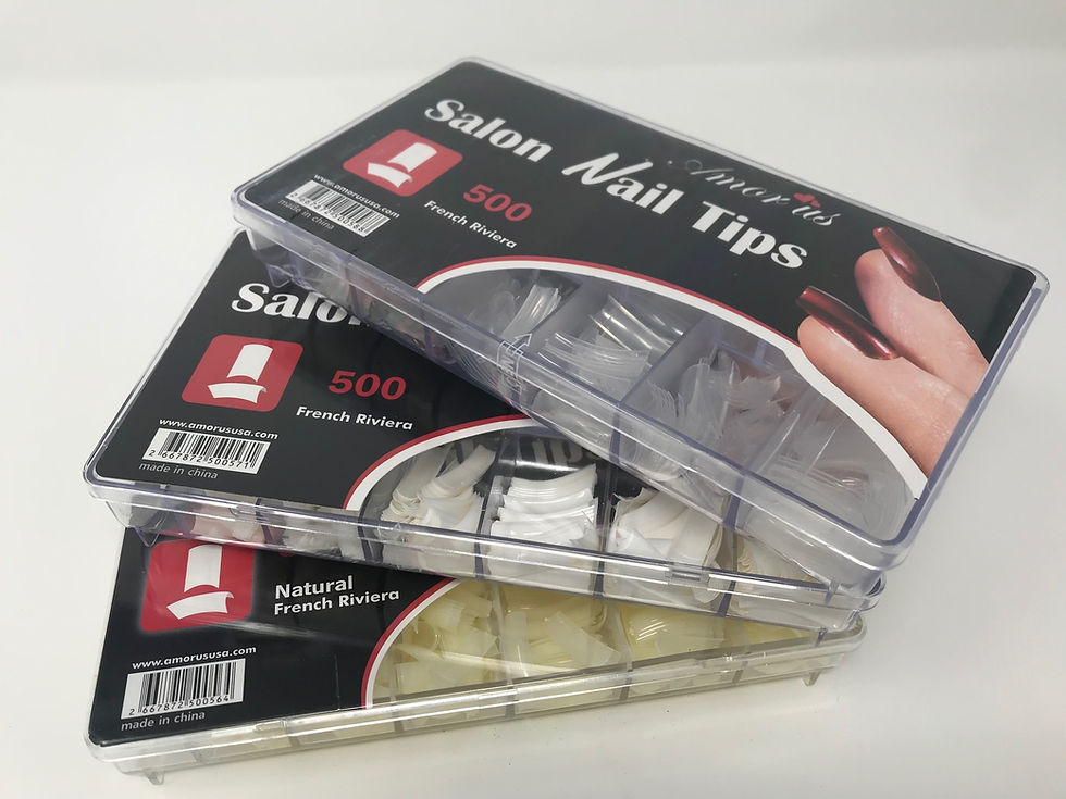 Thumbnail: NAIL TIPS 500PCS(CLEAR)-6PACK