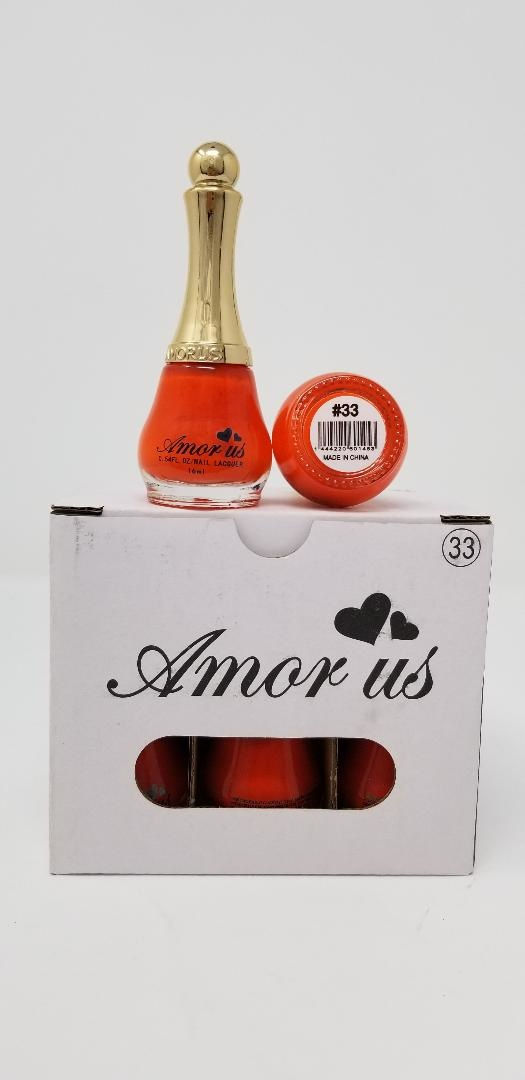 #033 Dark Orange -6PCS