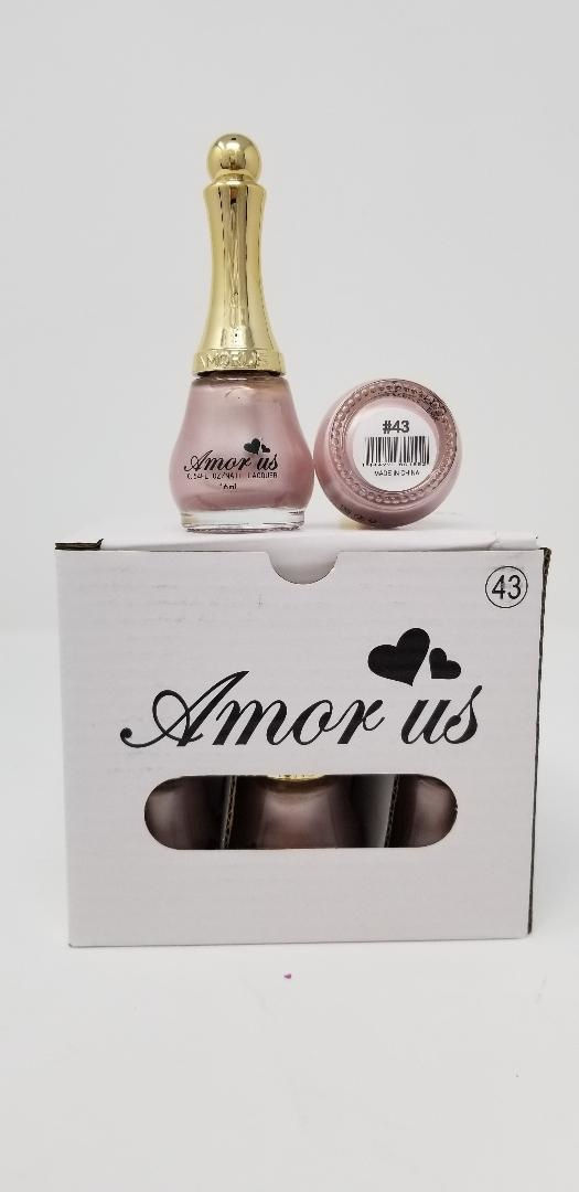 #043 Metallic Silver -6PCS