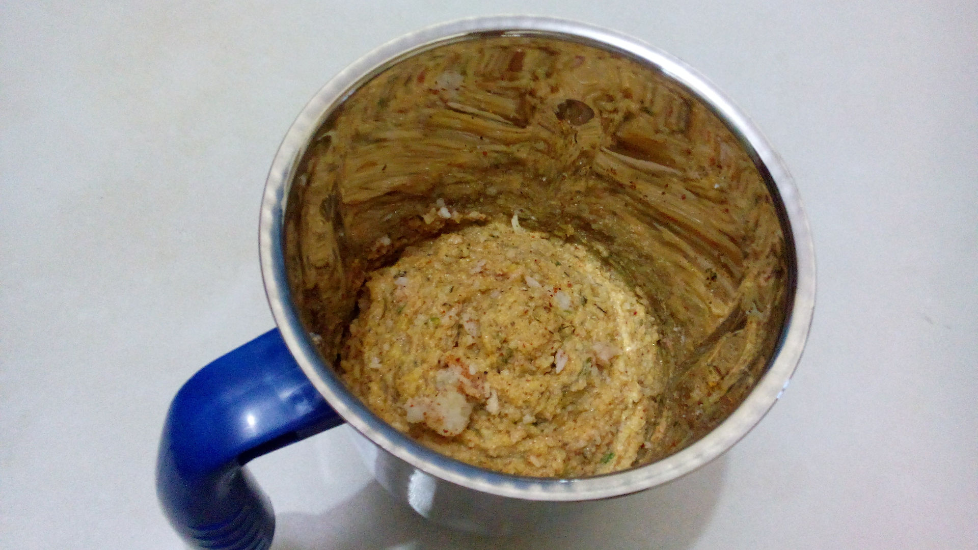 The patty dough is ready