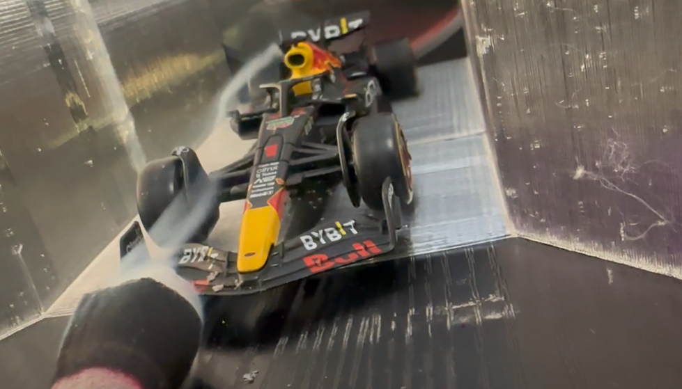 slightly more refined wind tunnel
