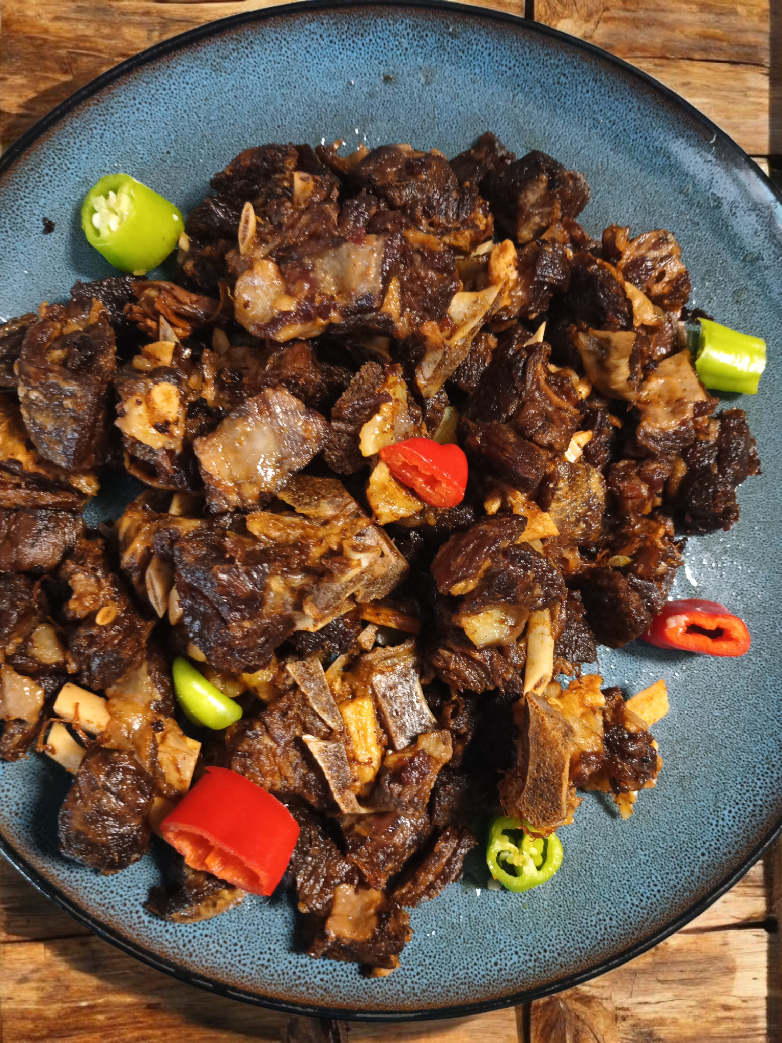 Large Goat meat griot 