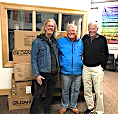 Sock Donation Reaches Grace Street Ministry's Pastoral Team to Help Portland's Homeless.