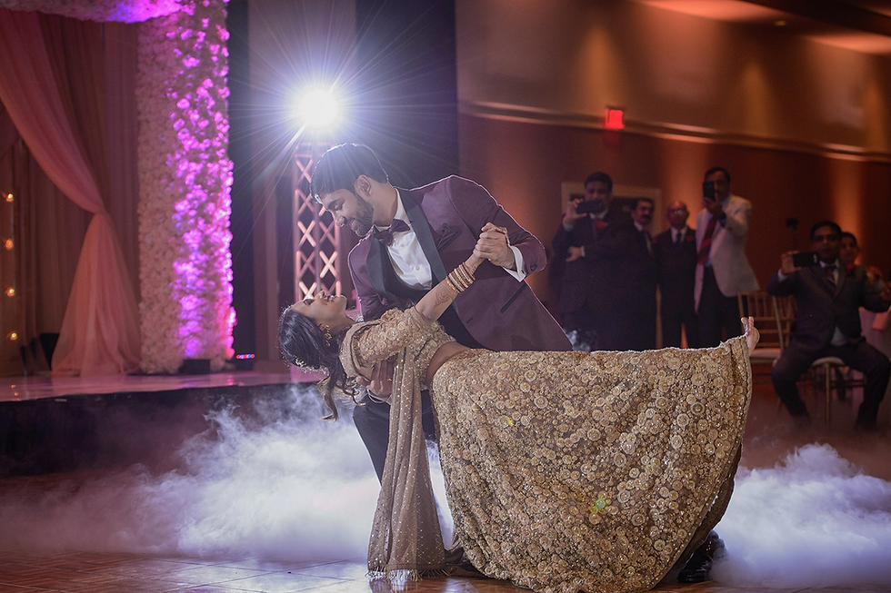 bride and groom
