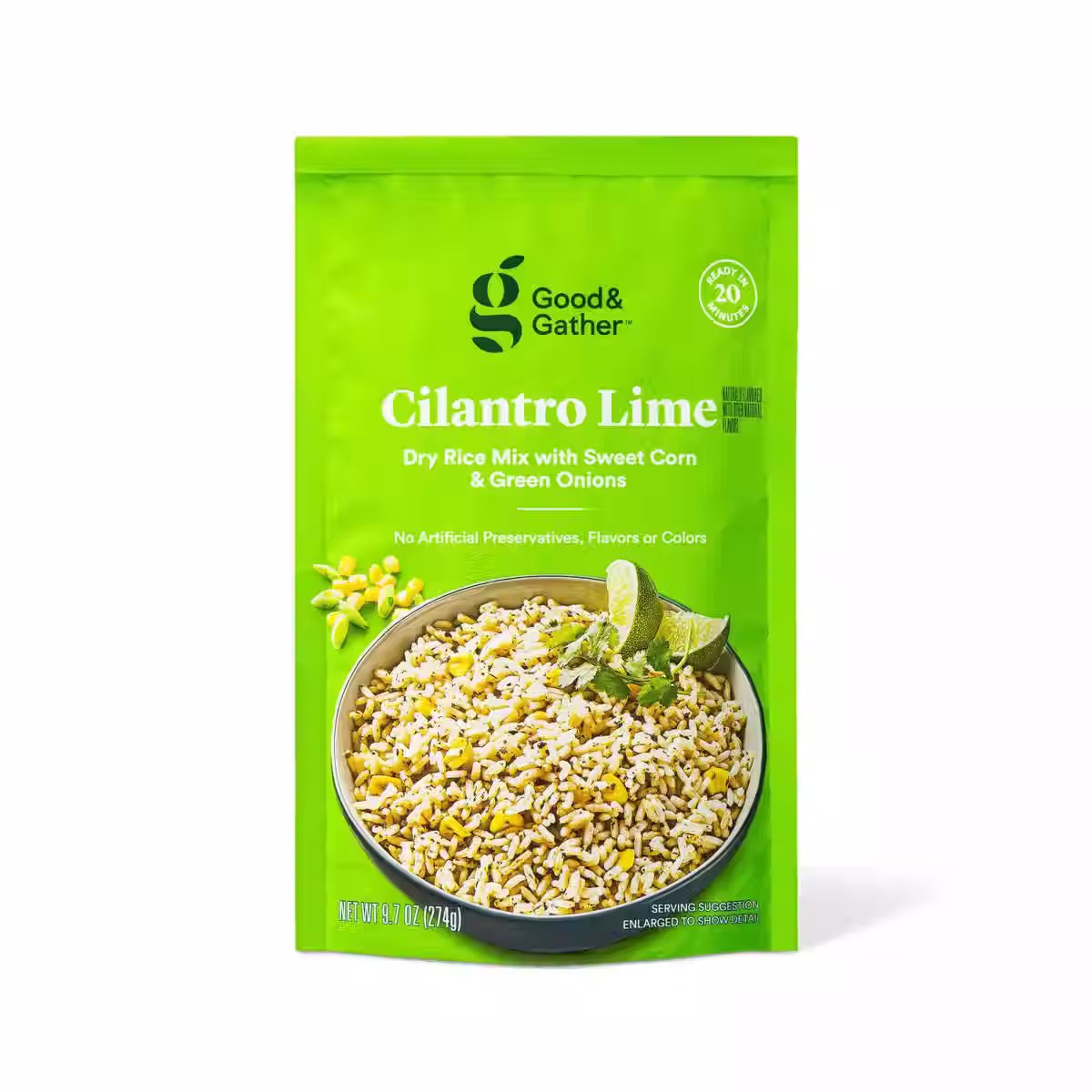 Cilantro Lime Dry Rice Mix - 9.7oz - Good & Gather