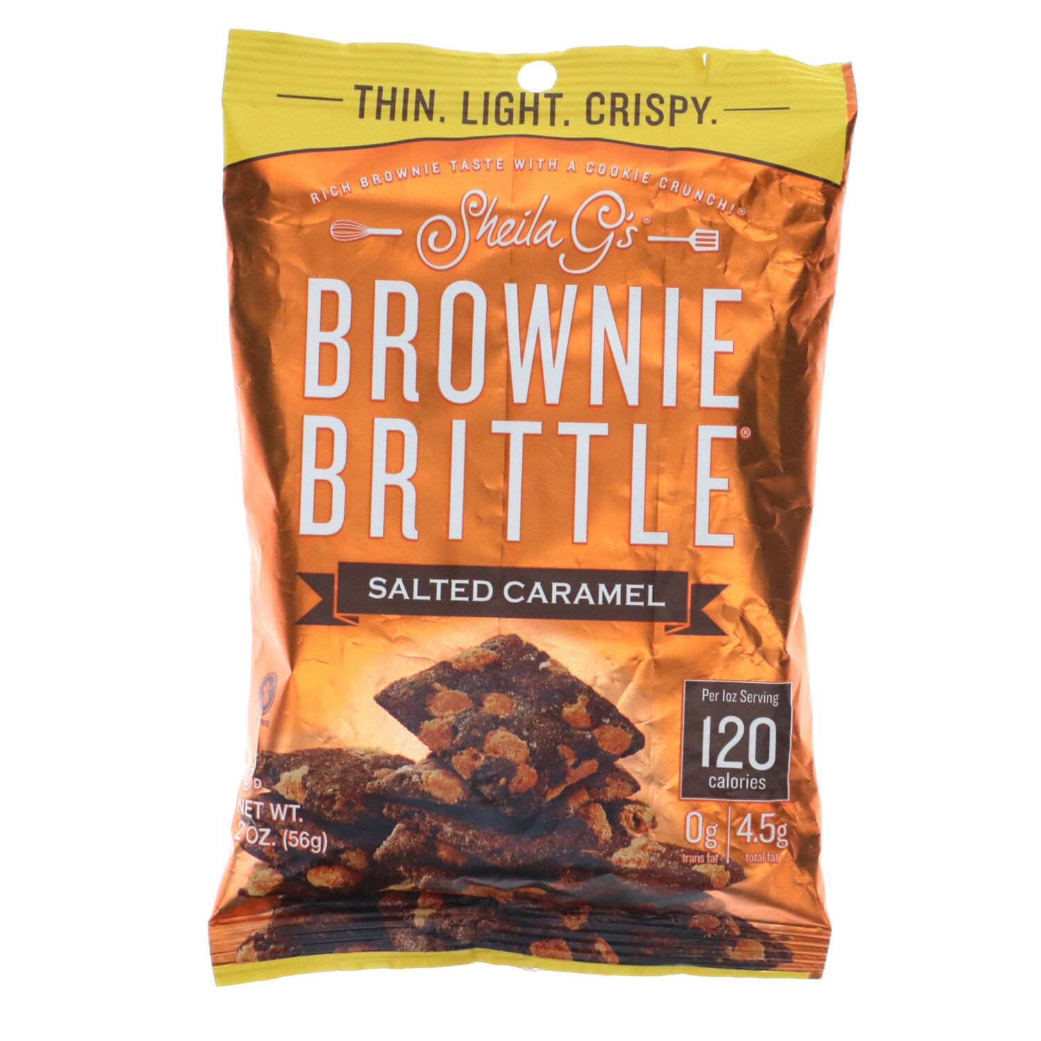 SALT CARAMEL BROWNIE BRITTLE