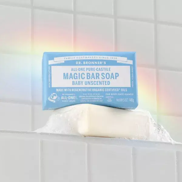 Миниатюра: Dr. Bronner's All-One Pure-Castile Magic Bar Soap - Unscented