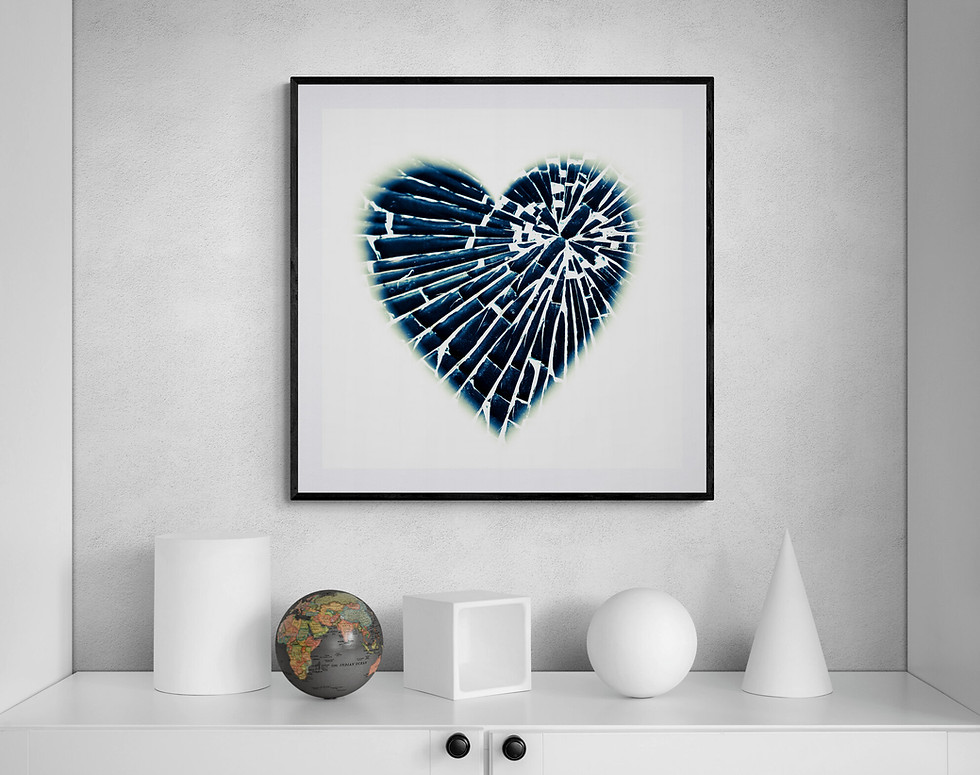 contemporary-fine-art-love-heart-prints-black-shattered-glass-deborah-pendell