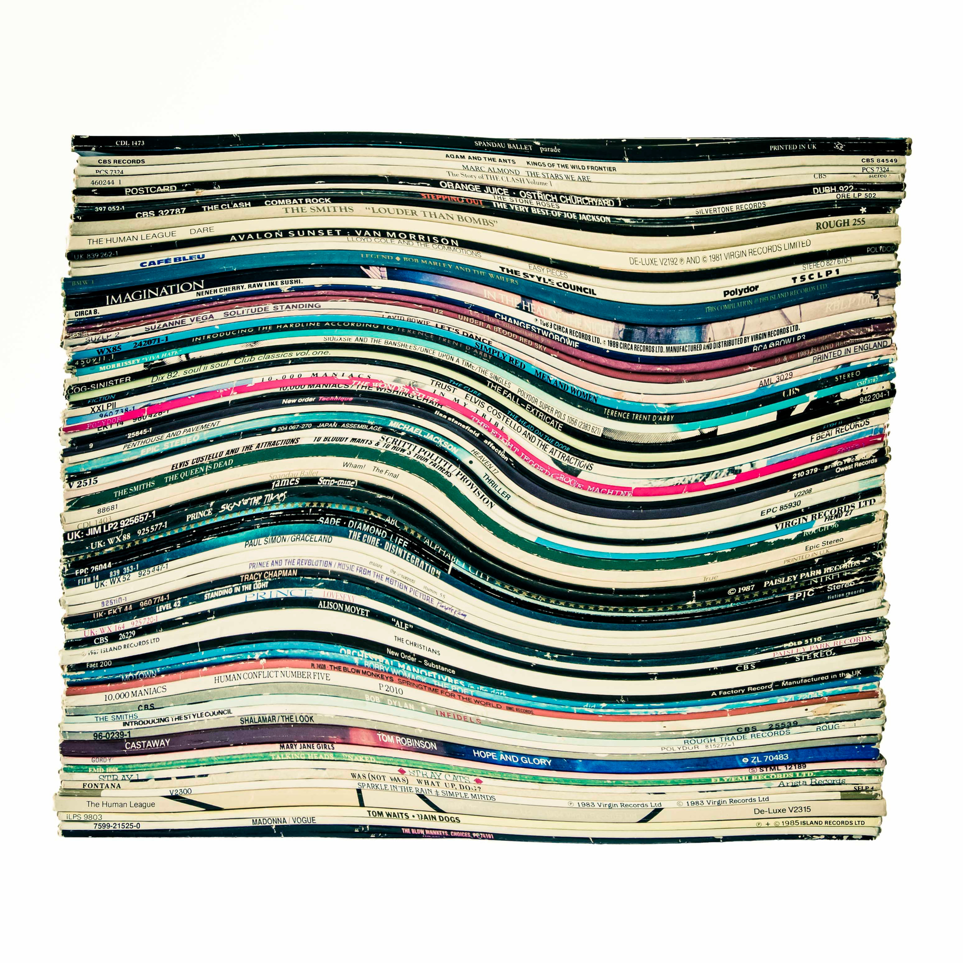 vinyl-record-collection-fine-art-prints-warped-1980s-eighties-albums-by-deborah-pendell