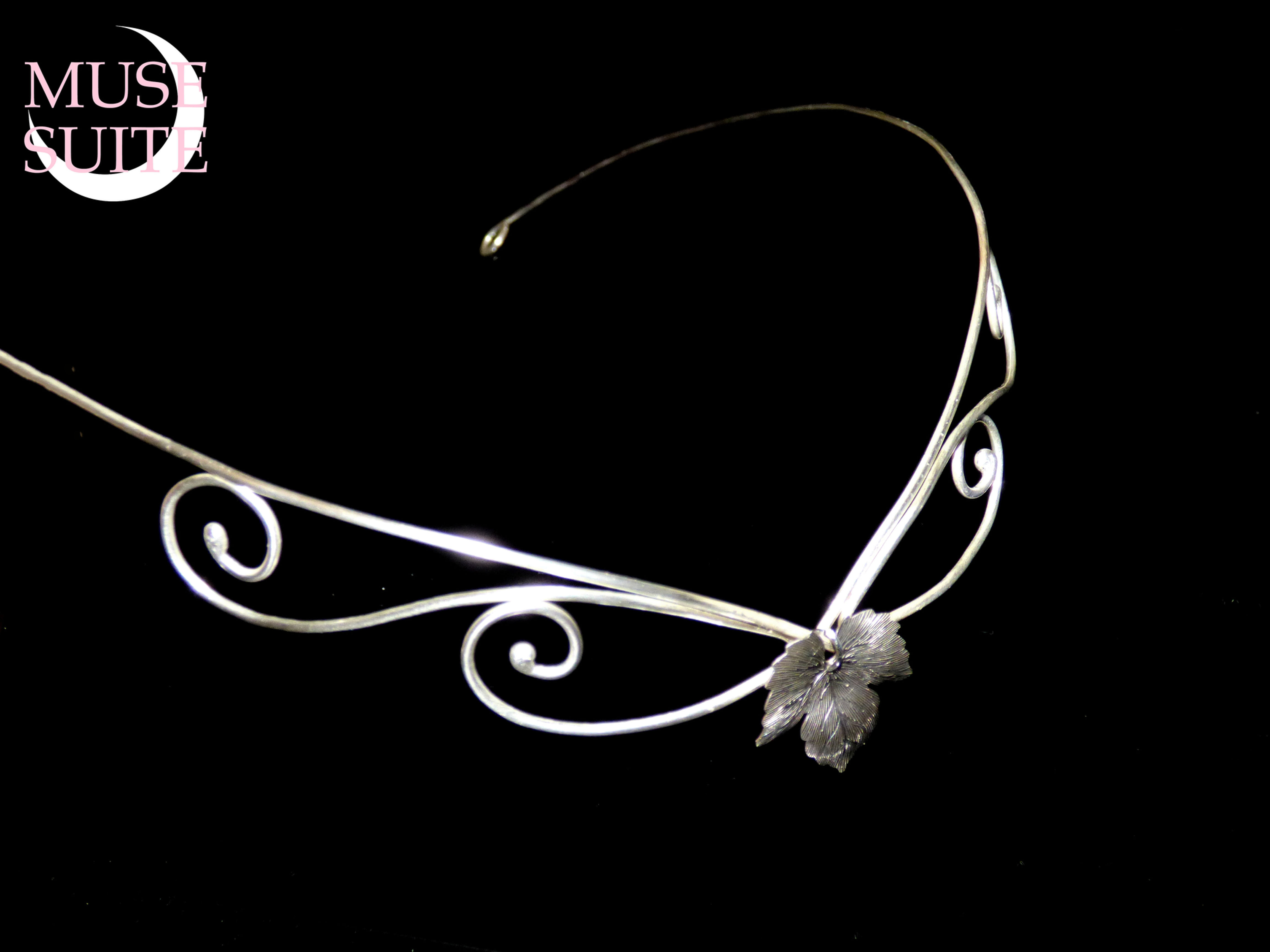 Elven tiara - Elf crown Unisex - Sterling Silver