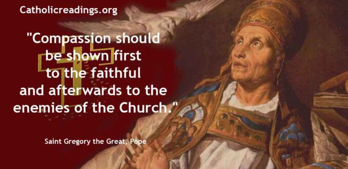 The Catholic Defender: Saint Gregory the Great