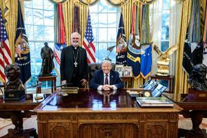 The Catholic Defender: June is Dedicated to the Sacred Heart of Jesus supported by President Trump