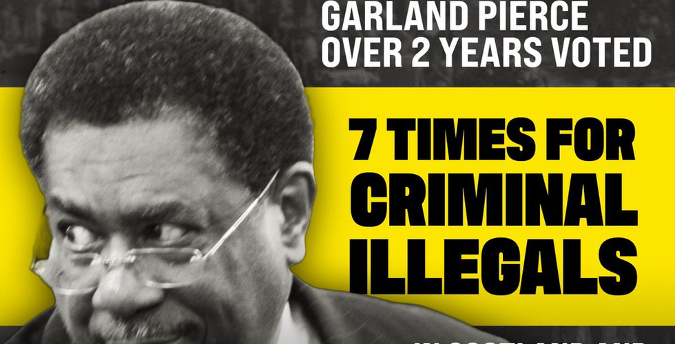 Representative Garland Pierce (D-Scotland and Hoke) voted against House Bill 318, the Criminal Illegal Alien Enforcement Act, and Senate Bill 153, the North Carolina Border Protection Act. These are critical public safety measures requiring state law enforcement officials and sheriffs to notify Immigration and Customs Enforcement (ICE) before releasing individuals subject to federal detainers.