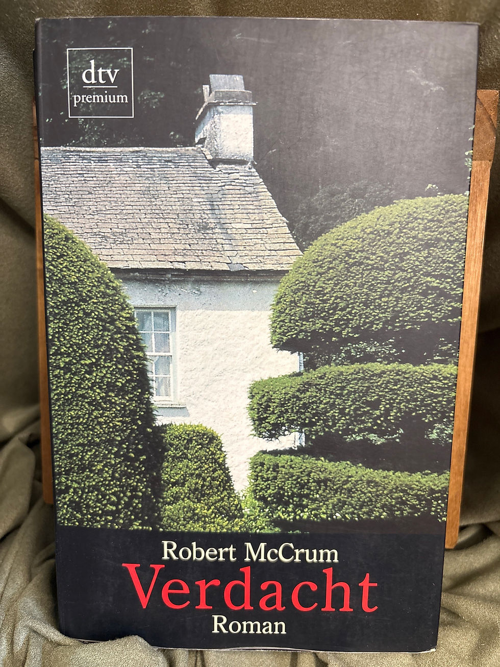 Thumbnail: Verdacht by Robert McCrum (PB) *FLF*