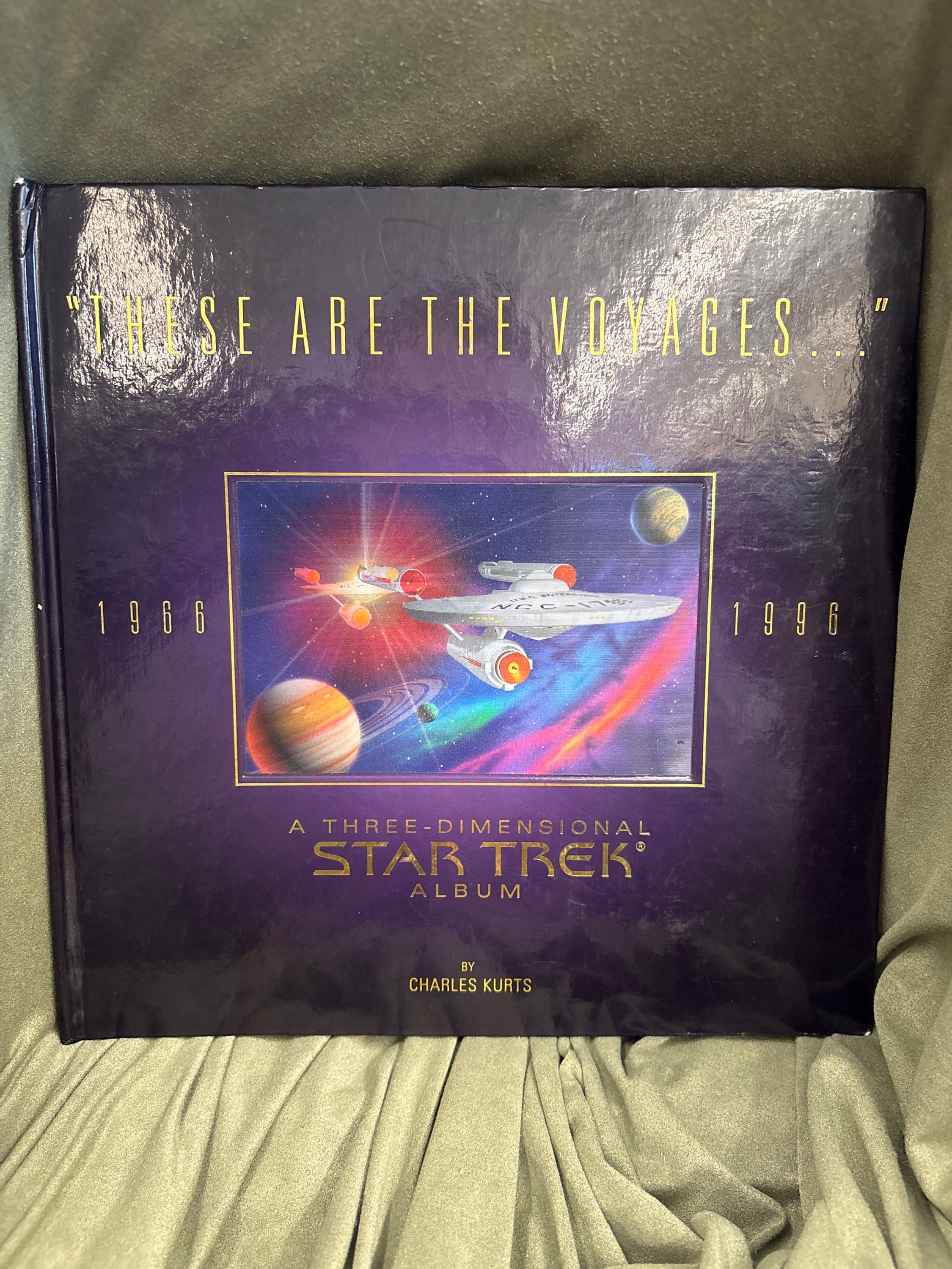 A Three-Dimensional Star Trek Album by Charles Kurts (HC) *SF*