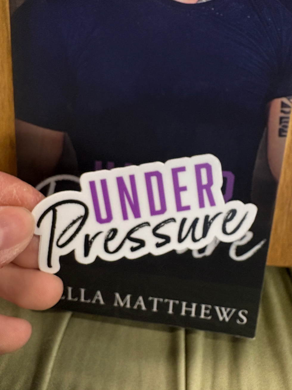 Thumbnail: The Kings of Kroydon Hills Under Pressure by Bella Matthews (signed paperback)