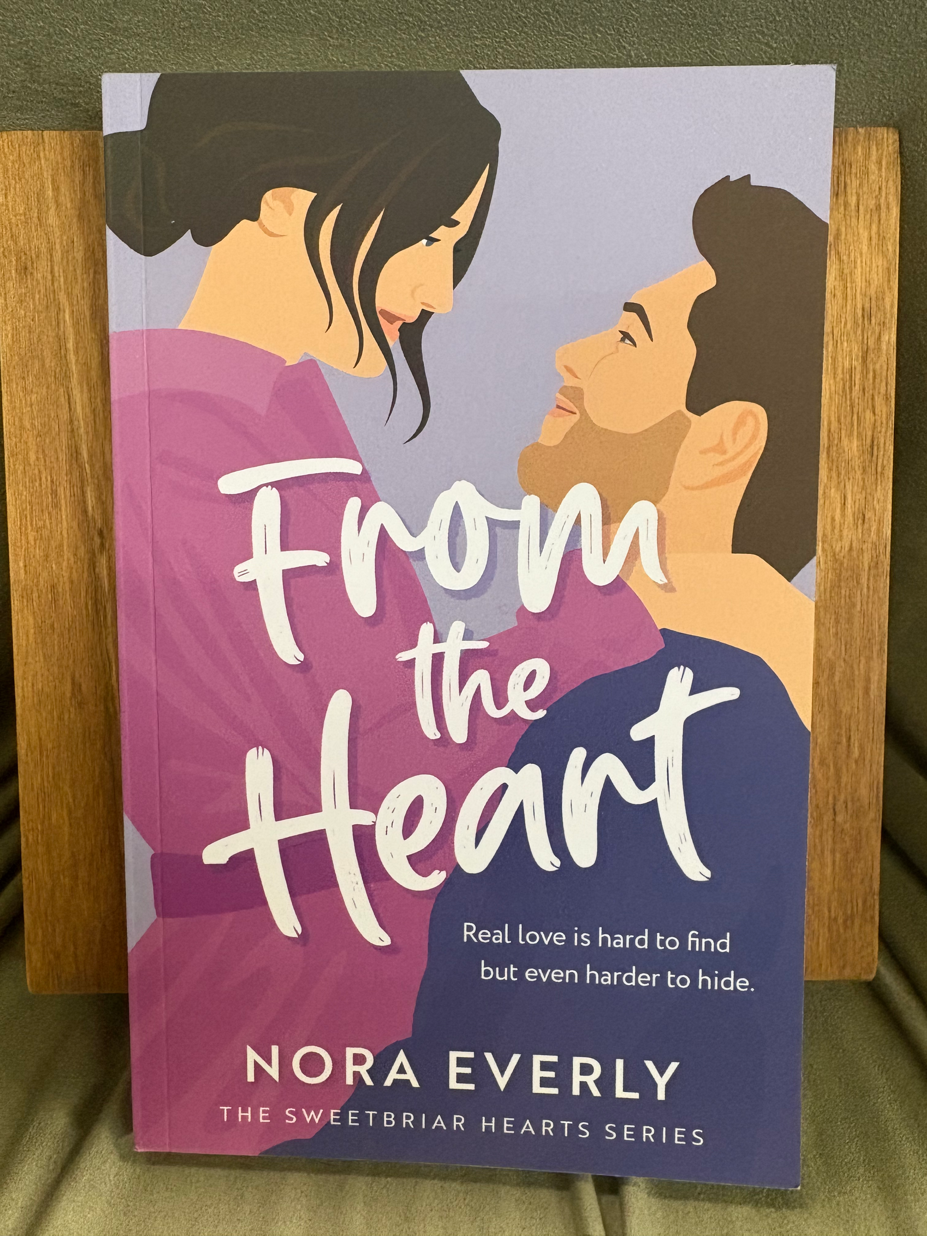 The Sweetbriar Hearts: From the Heart by Nora Everly (signed paperback)