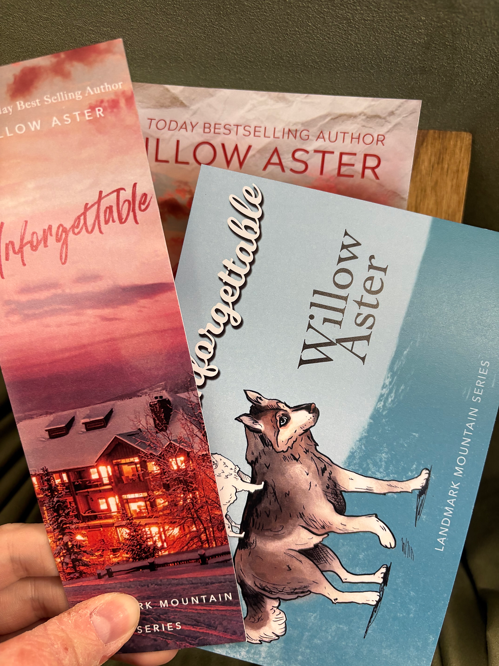 Thumbnail: Landmark Mountain: Unforgettable by Willow Aster (signed paperback)