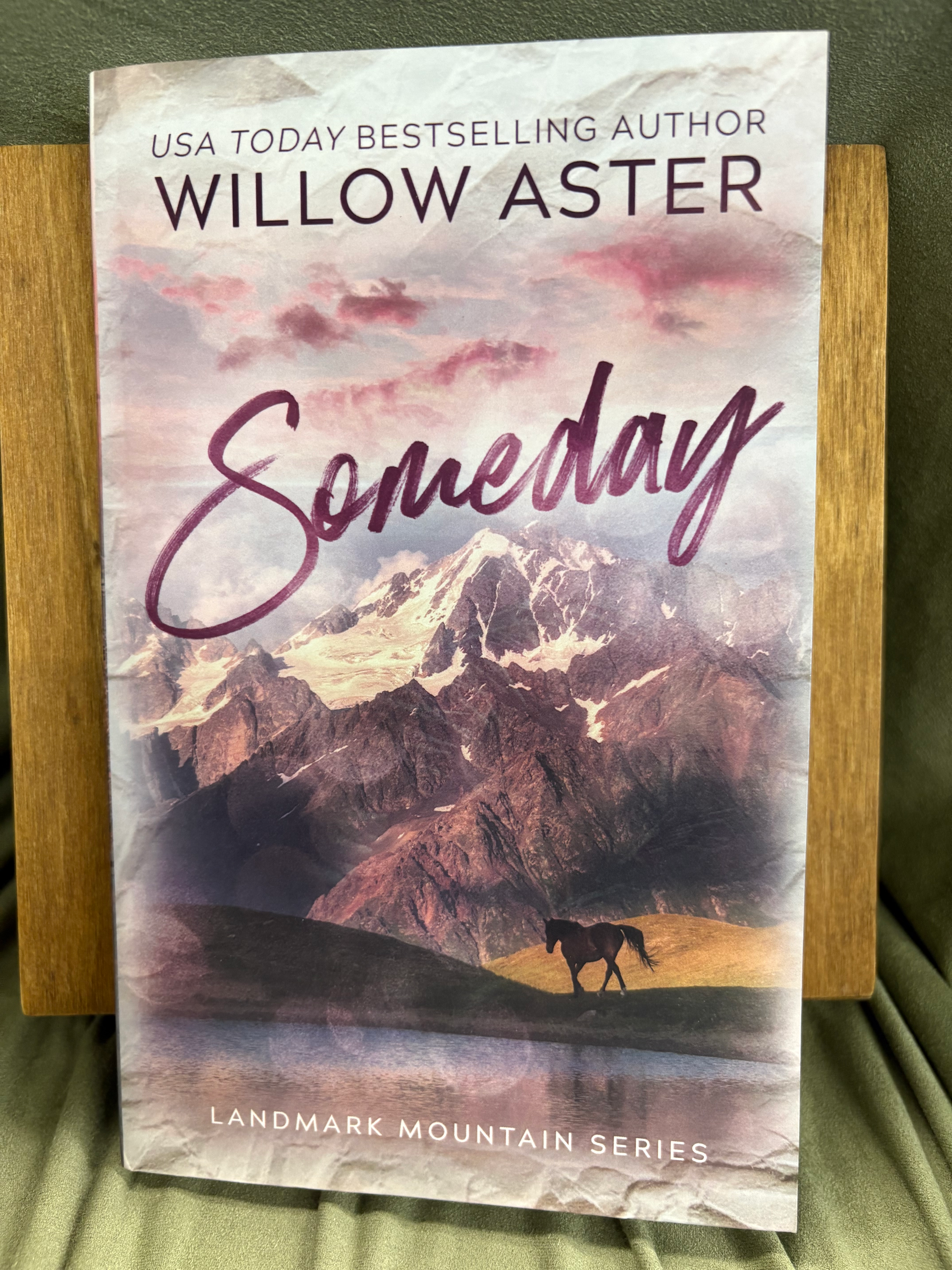 Landmark Mountain: Someday by Willow Aster (signed paperback)