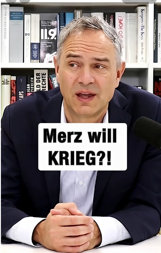Daniel Ganser: Merz schadet Deutschland. Er ist zurecht sehr unbeliebt.