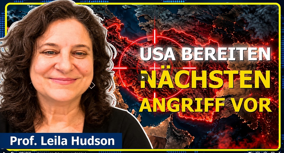 Nächster Angriff auf Iran unmittelbar bevorstehend | Prof. Leila Hudson