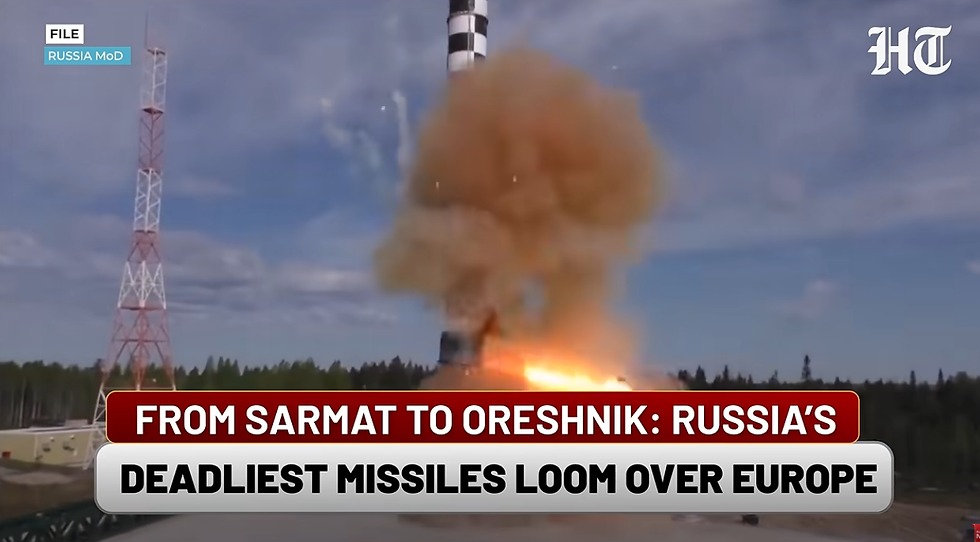 (5579) Kaliningrad Attack Could Trigger Nuclear War: These Russian Missiles Can Reach Every NATO Capital? - YouTube
