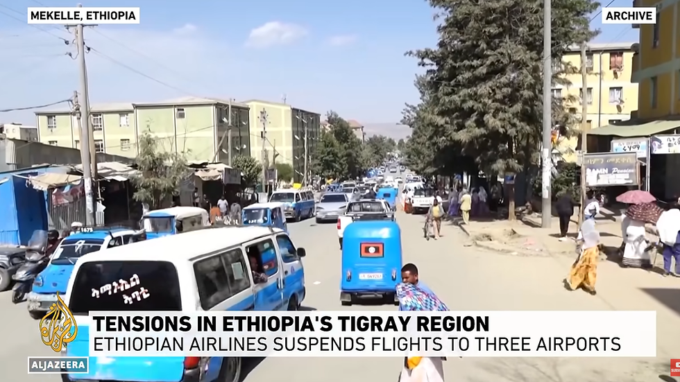 Bewaffnete Gruppen nehmen Flughafen in äthiopischer Region Tigray ein. Die Kämpfe könnten sich auf die Nachbarländer Eritrea und Sudan ausweiten: Äthiopiens Regierung: Sie liefern der TPLF Waffen